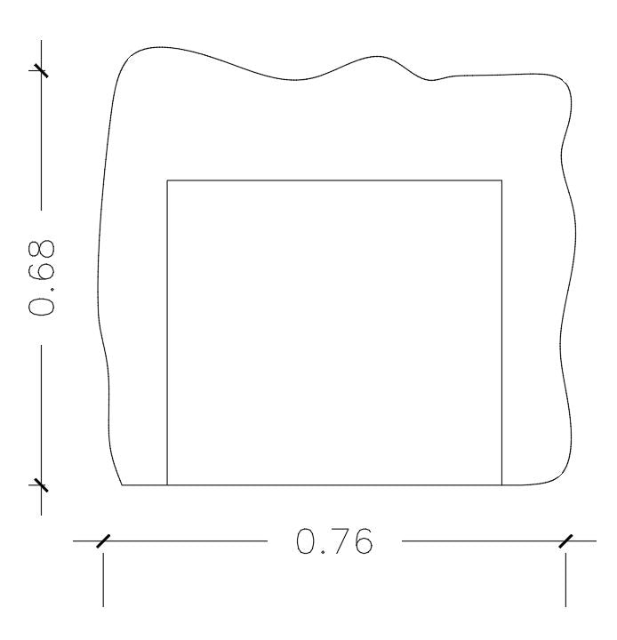 Silla de Acento  Madera Natural