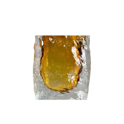 Florero Textura Grande Amber