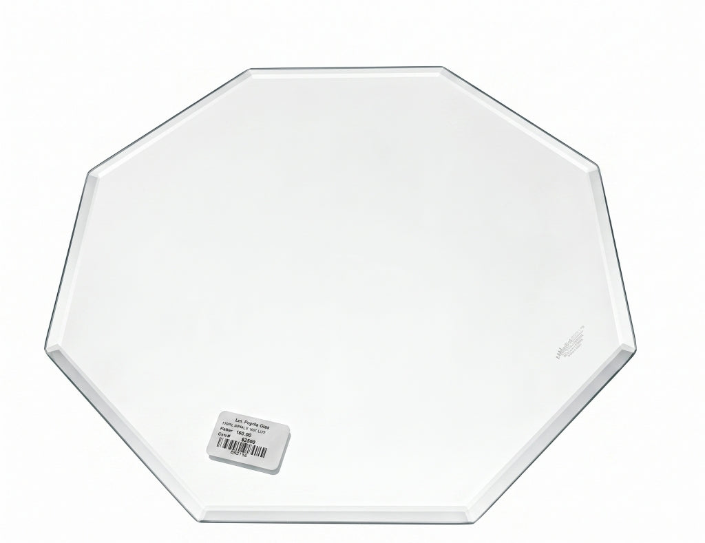 Porta Plato Espejo Octagonal