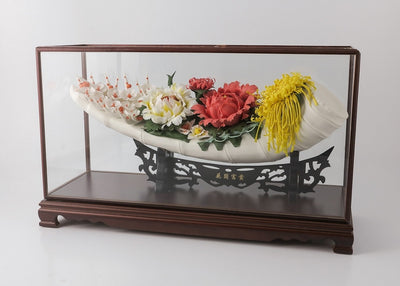 Escultura de Flor ceramica