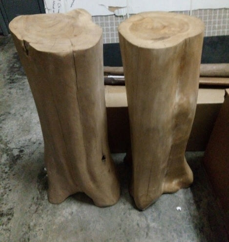 Patas Tronco De Teca