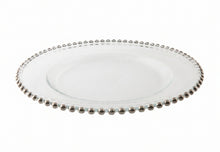 Cargar imagen en el visor de la galería, Porta Plato Perlas Plata