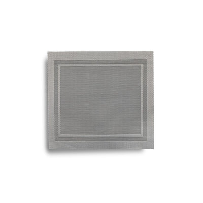 ManteI Individual Cuadrado Luster Silver