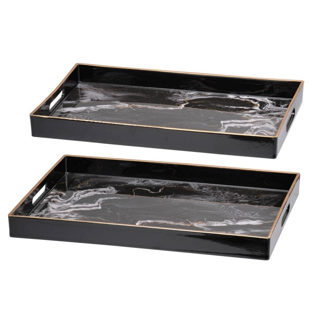 Charola Negras Set 2