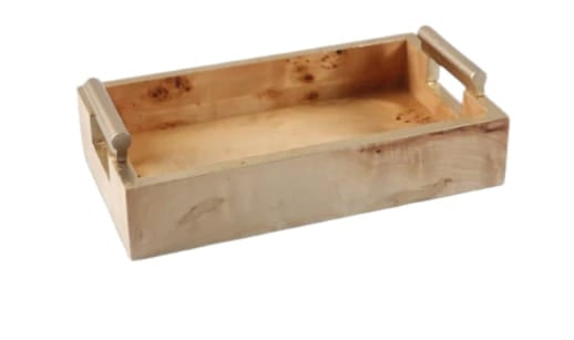 Caja De Madera Rectangular