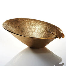 Cargar imagen en el visor de la galería, Bowl Hecho a Mano Color Oro C/Mariposa