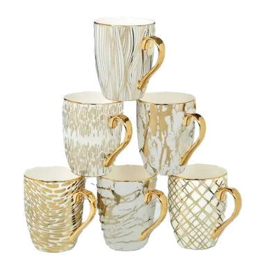 Set 6 - Tazas Doradas