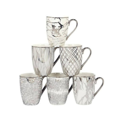 Set 6 - Tazas Plateadas