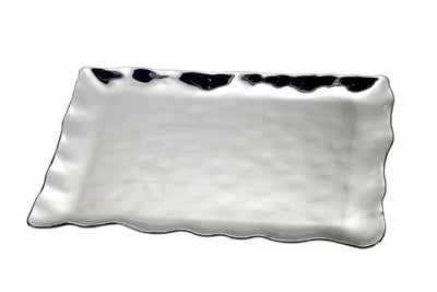 Bandeja Rectangular Silver Coast