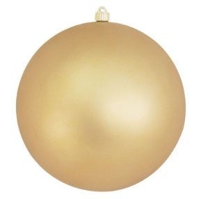 Esfera plastica 30cm Arena Oro