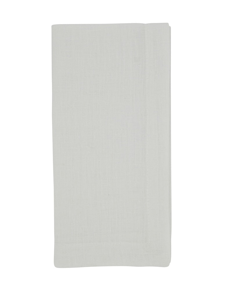 Servilleta Lino Plain Blanca