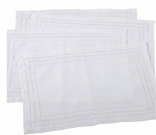 Cargar imagen en el visor de la galería, Mantel Individual 3 Tiras de Lino