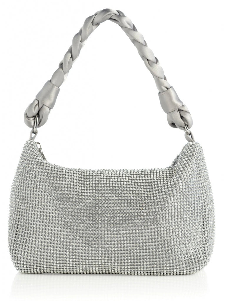 Mini Bolsa Plateada