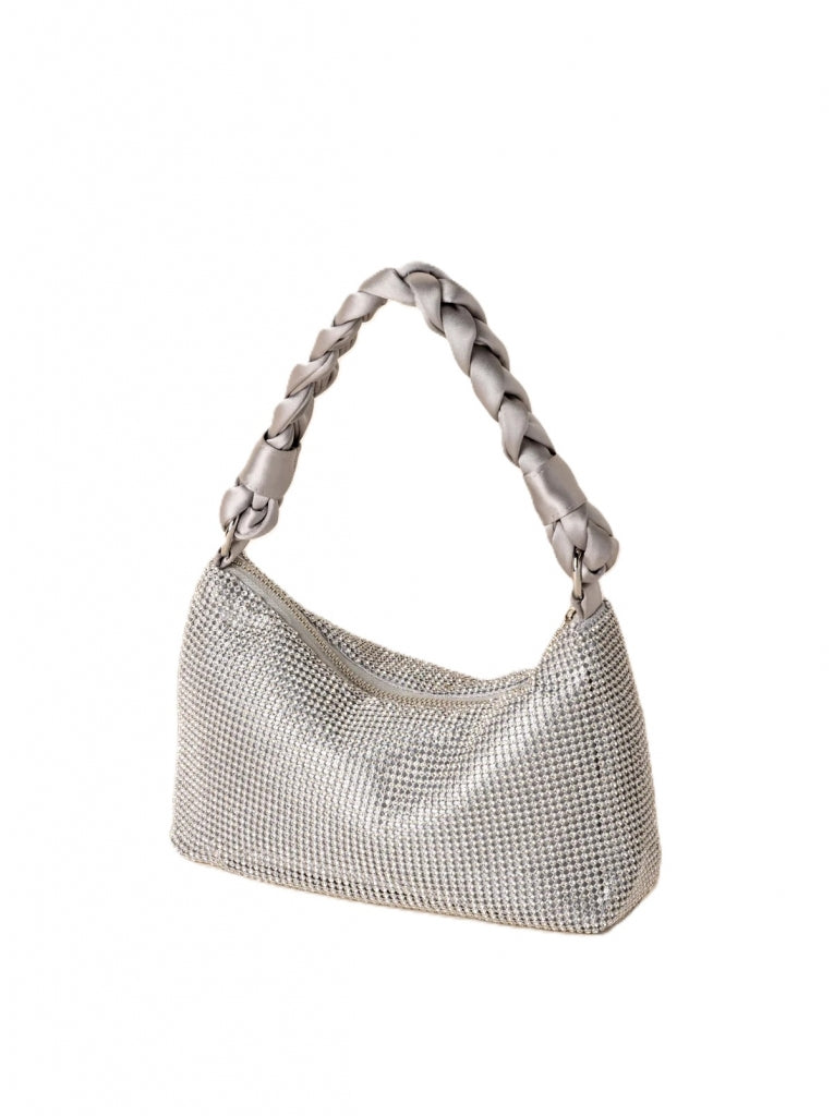 Mini Bolsa Plateada