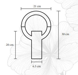 Florero Circulo