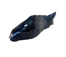 Cargar imagen en el visor de la galería, Pescado/ Escultura  Petrificado Negro