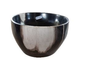 Bowl De Fósil Negro