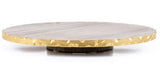 Lazy Susan Marmol Taupe/oro 14