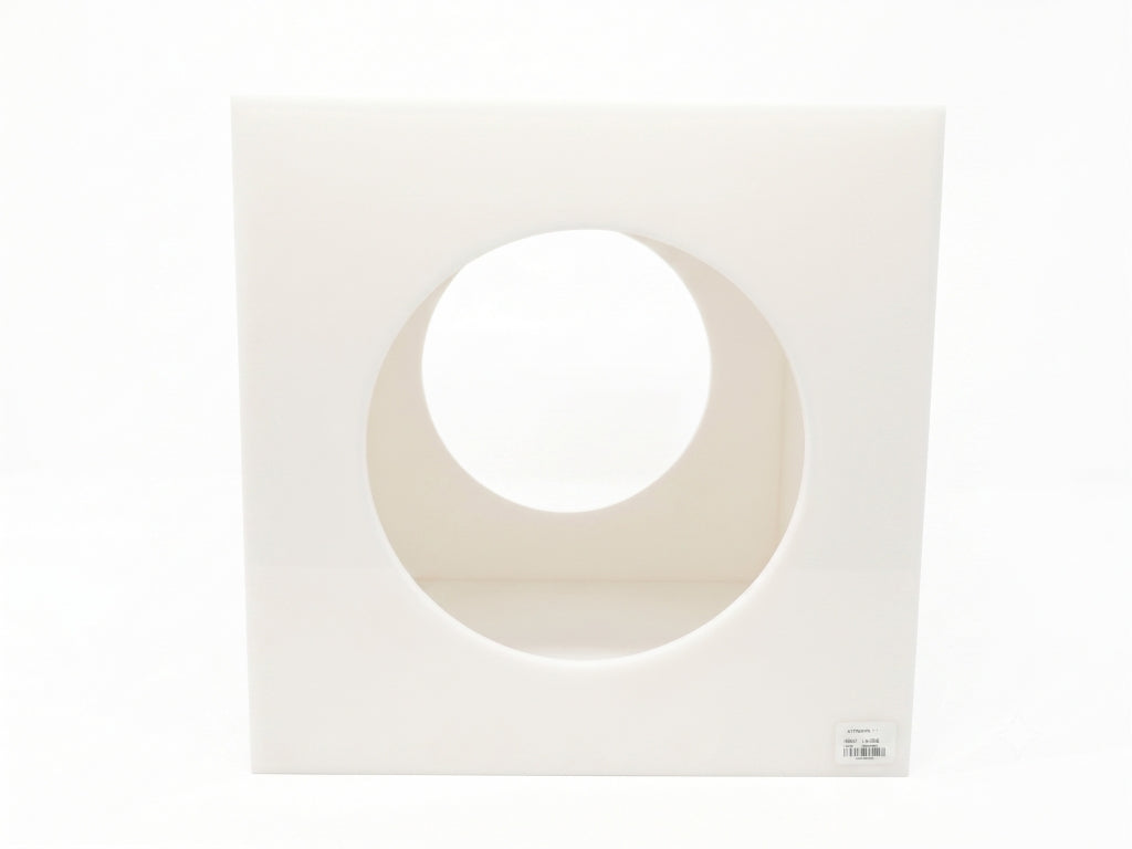 Mesa Lateral Cubo Blanco