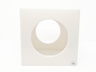 Mesa Lateral Cubo Blanco