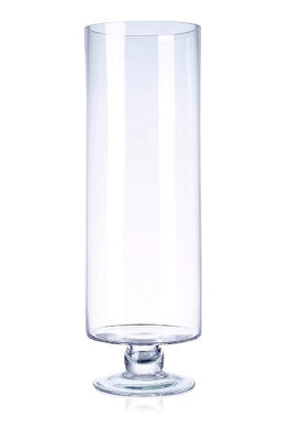 Portavela Cilindro Cristal