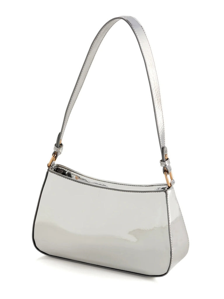 Bolsa de Hombro Plateada