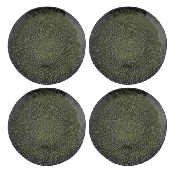 Set 4 Platos Verde