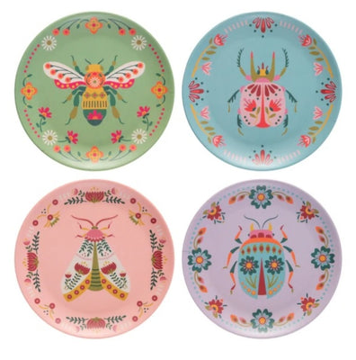 Plato Bichos 4 Piezas