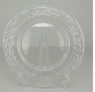 Porta Plato Cristal Transparente