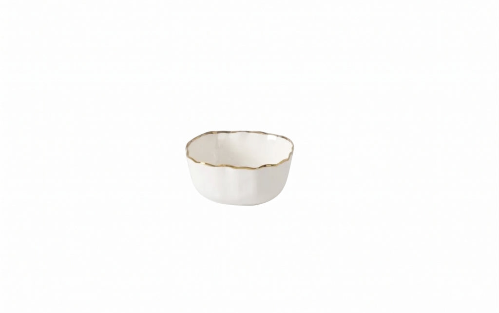 Snack Bowl Borde Dorado