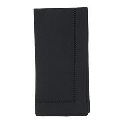 Servilleta dobladillo Negra