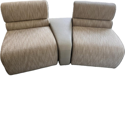 Sillones Individuales con Mesa Central en Piel