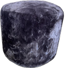 Cargar imagen en el visor de la galería, Pouf / Taburete Tall  Negro