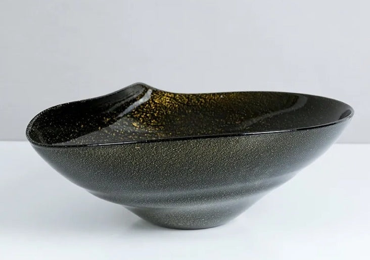 Bowl Cristal Negro 36 x 12 cm