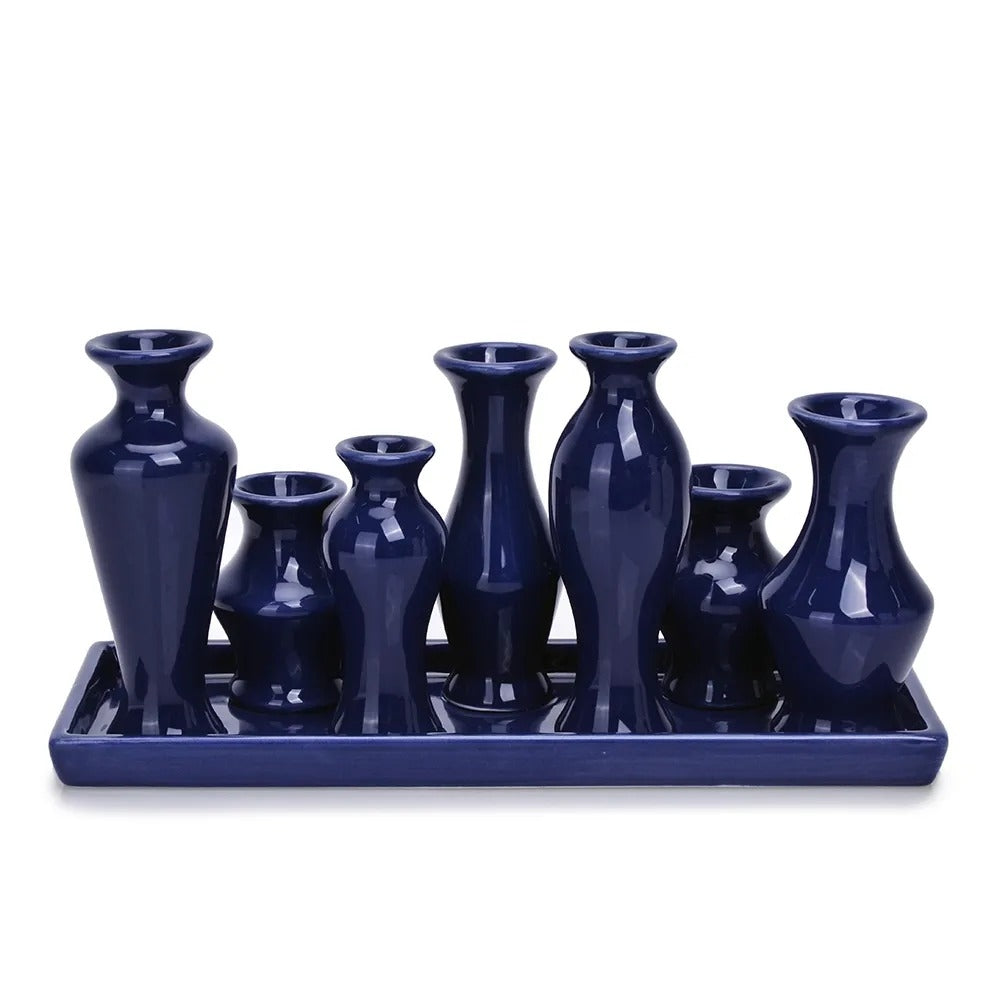 Floreros Azules 30 x 47 cm