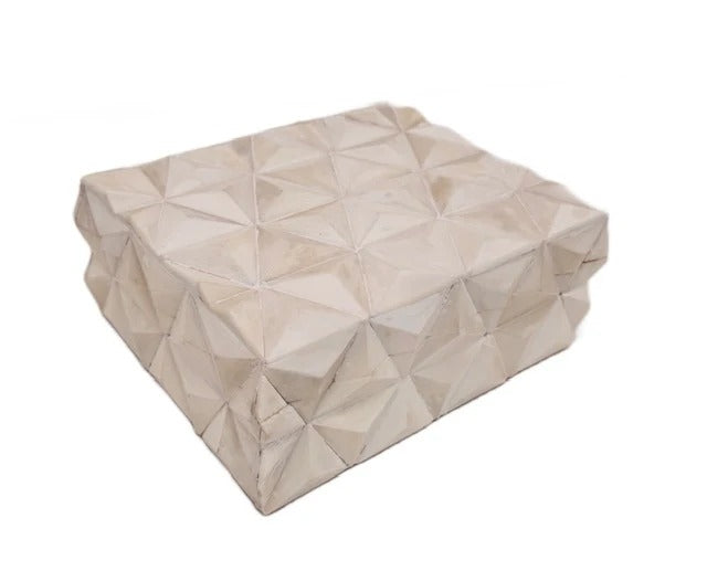 Caja Hueso Triángulos 3D