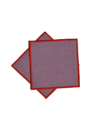 Porta Vaso Lila-Rojo