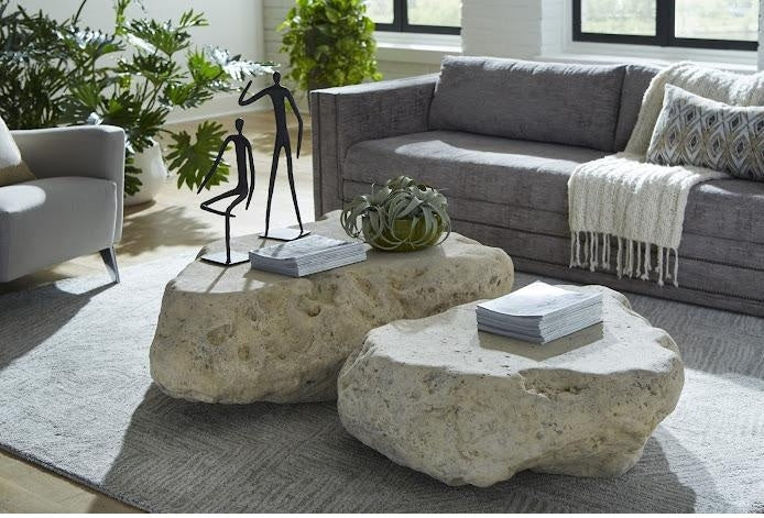 Mesa de Centro Piedra Romana