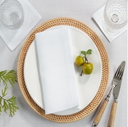 Servilleta Lino Plain Blanca