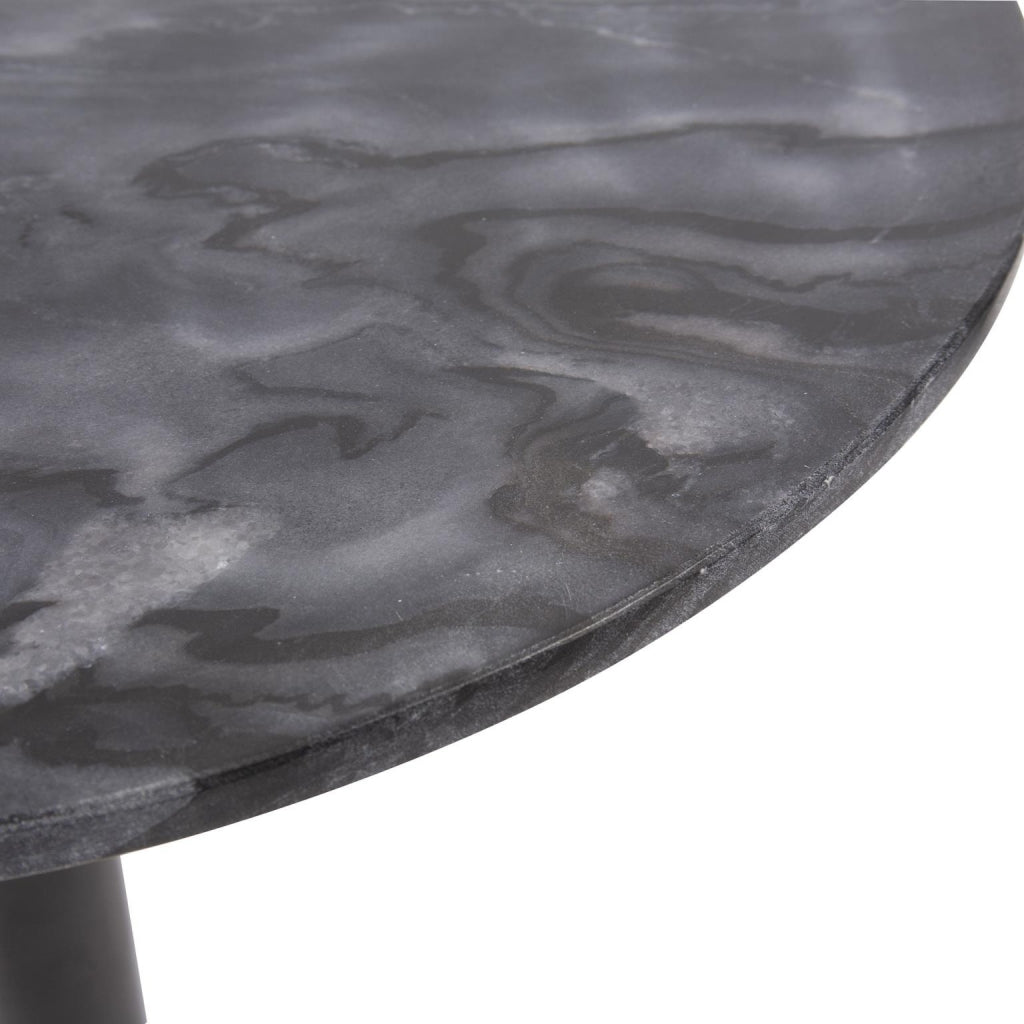 Mesa Lateral Mármol Negro