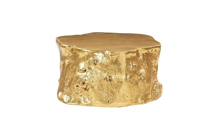 Mesa Cocktail Tronco Oro