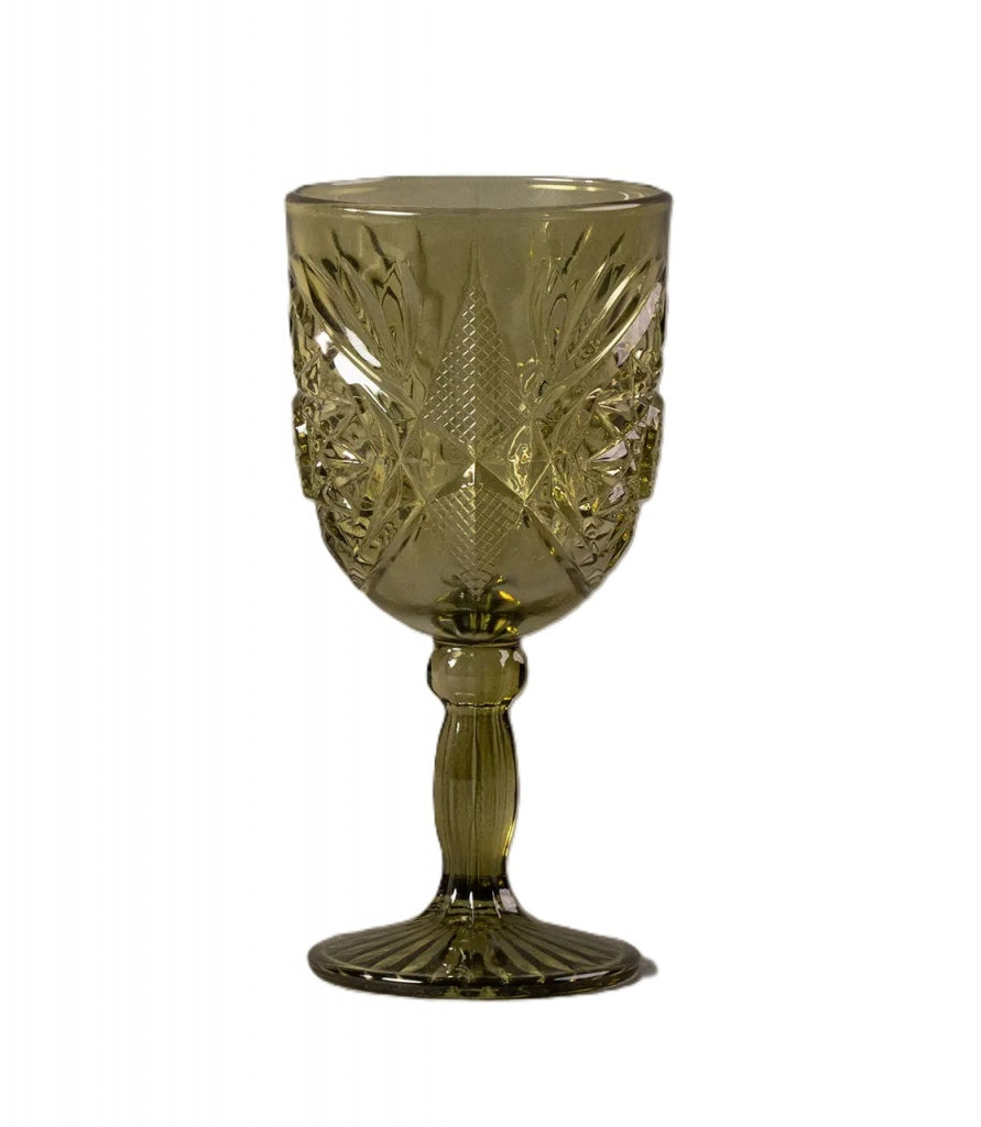 Copa Tallada Verde