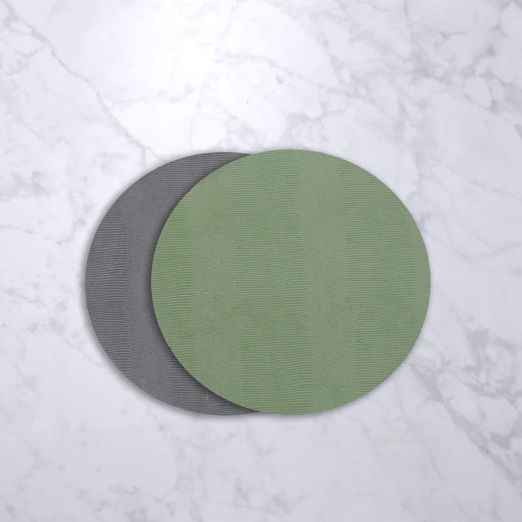 Individual reversible negro / verde