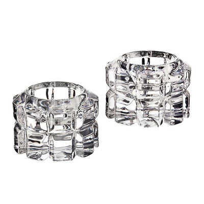 Candelabro Vidrio Set de 2