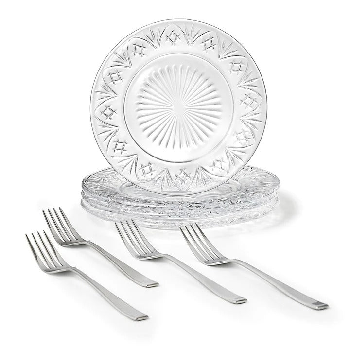 Set 4 platos de postre