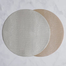 Cargar imagen en el visor de la galería, Individual reversible bronce / plata
