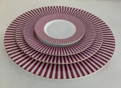 Set 40 platos 10 de 12 cm 10 de 17 cm 10 de 21 cm 10 de 27cm