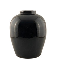 Cargar imagen en el visor de la galería, Jarrón Negro 38.5D 58.5H cm