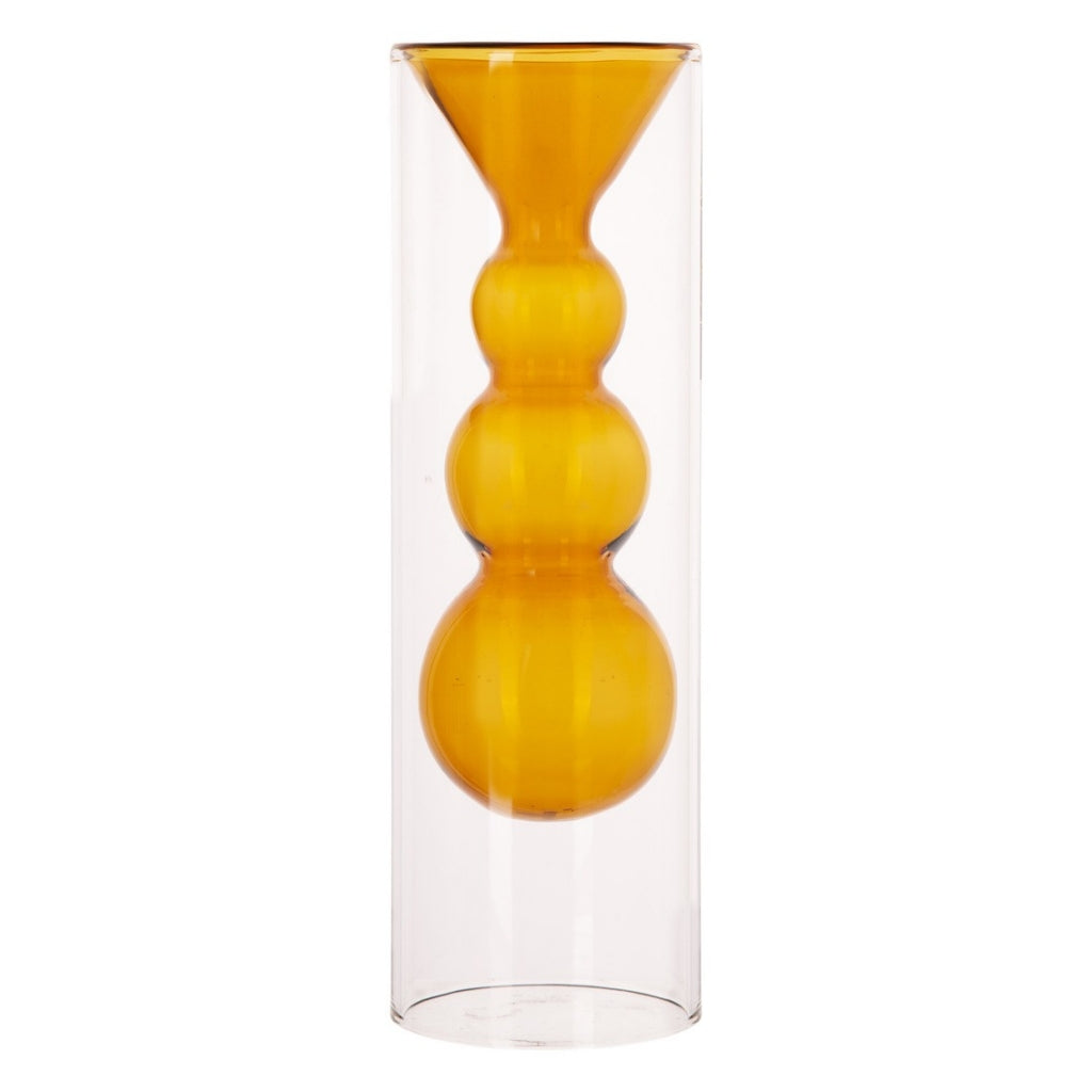 Florero doble pared bolas