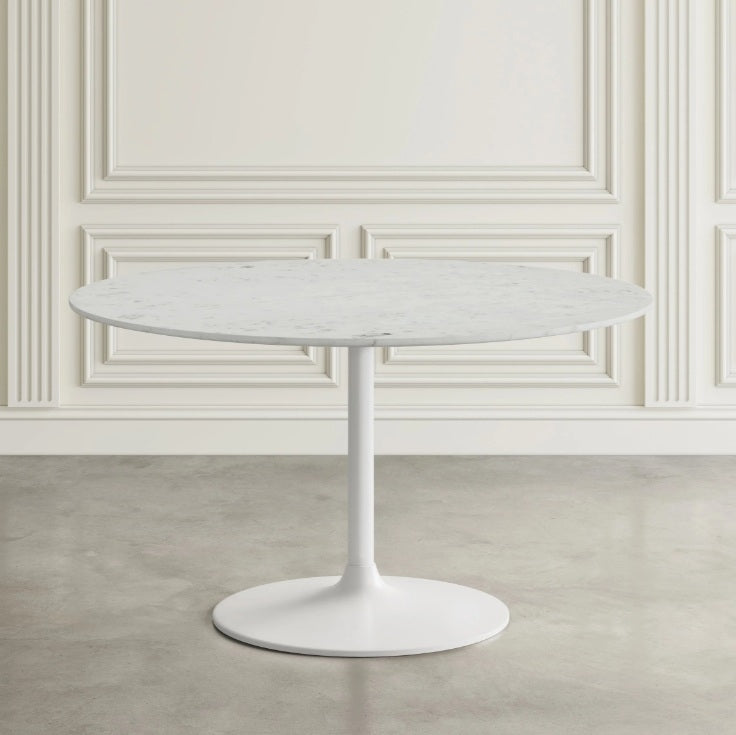 Mesa Rowan Mármol Blanco